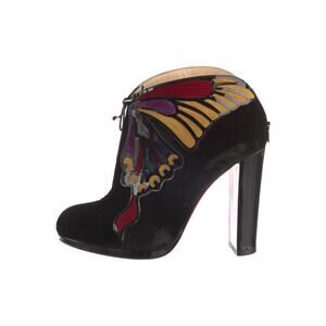 ❤️Christian Louboutin Velvet Butterfly Boots❤️